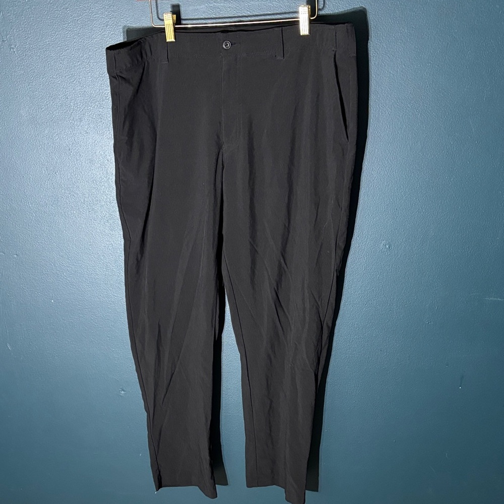 Hogan Men's Sleek Black Dress Trousers